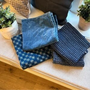 Pottery Barn Cotton Pillow Cover Set